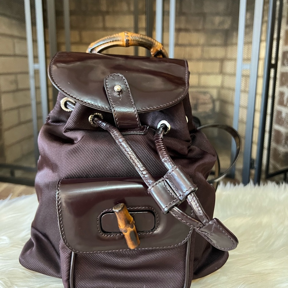 Mini Gucci Backpack - image 1